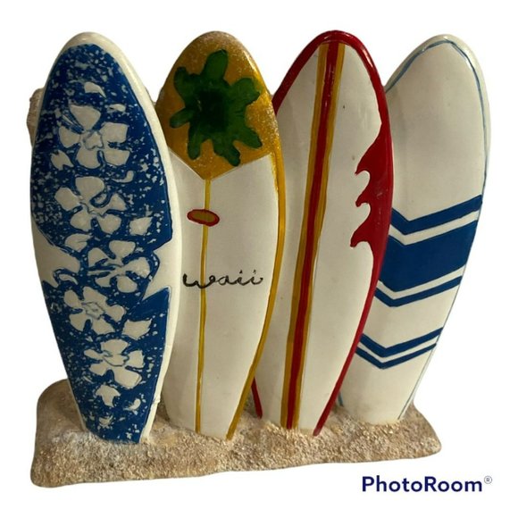 Bed Bath & Beyond Other - Surf Shack Tooth brush holder ceramic beach theme surf boards Dean Milker